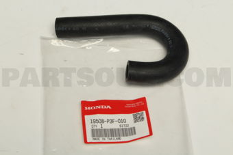 Honda 19508P3F010 HOSE,BYPASS OUT