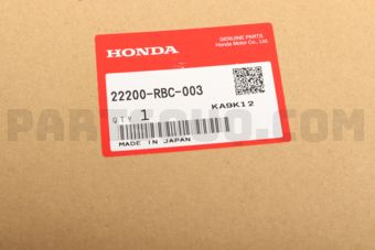 Honda 22200RBC003 DISK COMP,FRICTIO