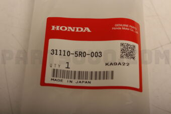 Honda 311105R0003 BELT, ALTERNATOR (BA