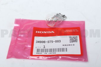Honda 34906ST5003 BULB,(12V 21W/5W)