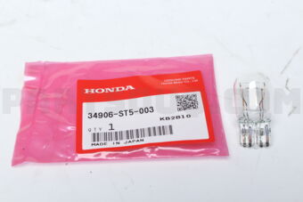 Honda 34906ST5003 BULB,(12V 21W/5W)