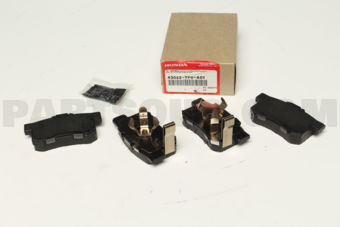 Honda 43022TP6A01 PAD SET, RR