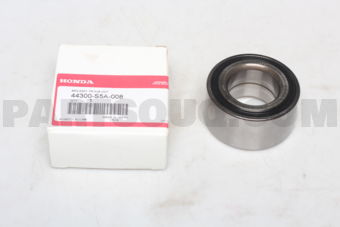 Honda 44300S5A008 BRG ASSY,FR HUB