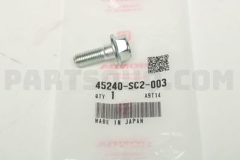 Honda 45240SC2003 BOLT FLANGE 8X22