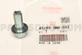Honda 45240SM4003 BOLT, FLANGE 10X24