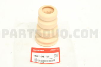 Honda 51722SWET01 RUBBER,FR.BUMPST