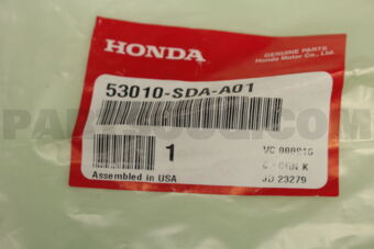 Honda 53010SDAA01 SET,RACK END COMP