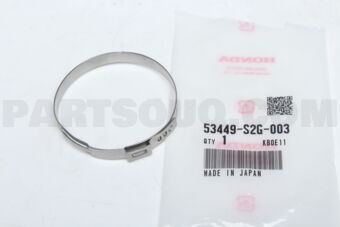 Honda 53449S2G003 BAND,BELLOWS