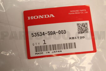Honda 53534S9A003 BOOT