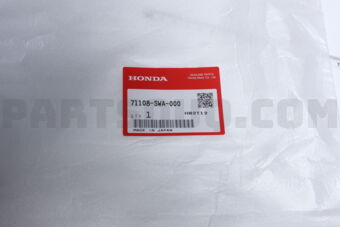 Honda 71108SWA000 GARN L,FR SIDE