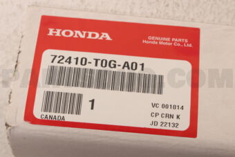 Honda 72410T0GA01 MOLDING R- FR- DOOR