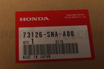 Honda 73126SNAA00 SEAL,FR WSHLD UP