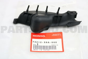 Honda 74212S9A000 COVER R,HOOD HING