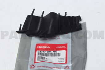 Honda 74212SDAA00 COVER DR,HOOD HIN