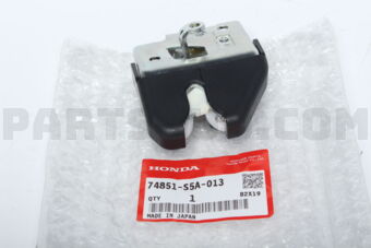 Honda 74851S5A013 LOCK,TRUNK