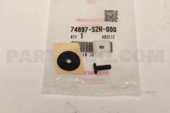 Honda 74897S2H000 BOLT SET,RR LIC