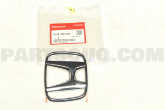 Honda 75701SNA003 EMBLEM,RR H-MARK