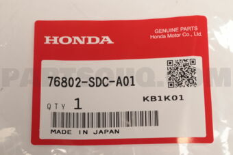 Honda 76802SDCA01 MOUTH CAP UNIT