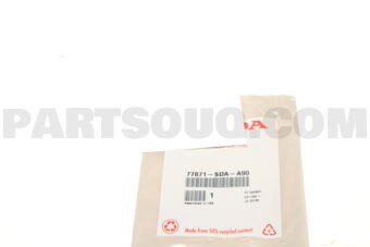 Honda 77871SDAA90 LABEL SRS WARNING