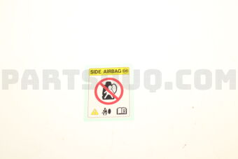 Honda 78031SDAG80 LABEL,CAUTION SID