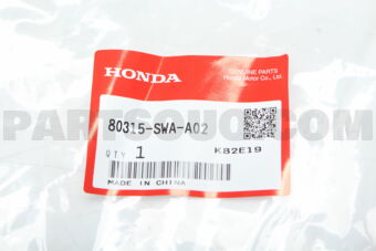Honda 80315SWAA02 HOSE COMP,DISCHAR