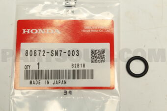 Honda 80872SN7003 O RING 1MM/2