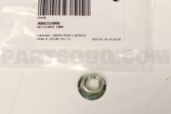 Honda 90002S10000 NUT,FLANGE 10MM
