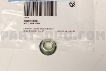 Honda 90002S10000 NUT,FLANGE 10MM