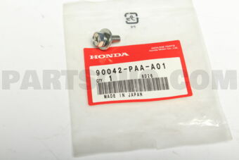 Honda 90042PAAA01 BOLT,WASH 6X16