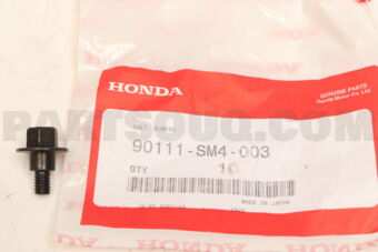 Honda 90111SM4003 BOLT,BUMPER
