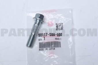 Honda 90117S0A000 BOLT,DAMPER LOCK