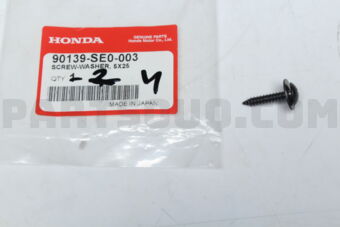 Honda 90139SE0003 SCREW,TAPPING WAS