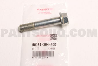 Honda 90181S84A00 BOLT,TRAILING-ARM