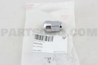 Honda 90304SF0751 NUT,WHEEL