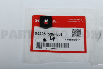 Honda 90308SMGE01 NUT, GARNISH (M5)