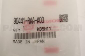 Honda 90441RAAA00 WASHER HEAD COVER