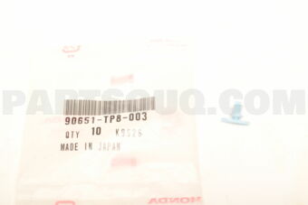Honda 90651TP8003 CLIP