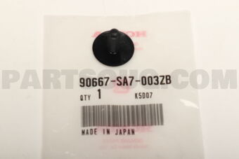 Honda 90667SA7003ZB CLIP,MAT 5MM