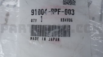 Honda 91004RPF003 BRG,ANGULAR BALL