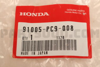 Honda 91005PC9008 B/BRG RAD N/COM