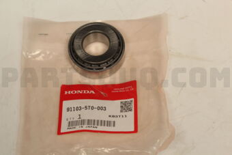 Honda 911035T0003 BEARING, TAPER, 24X5