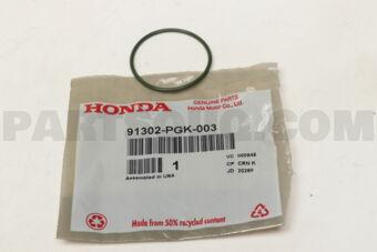 Honda 91302PGK003 O-RING,35.5X1.9