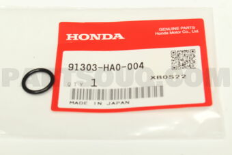 Honda 91303HA0004 O RING 11X1.9