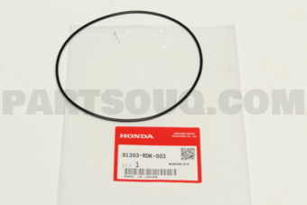 Honda 91303RDK003 O-RING,120.7X2.4