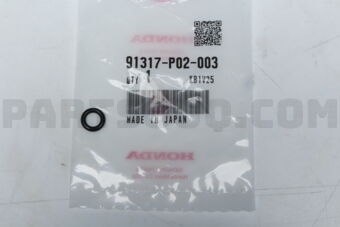 Honda 91317P02003 O RING,5.8X1.9