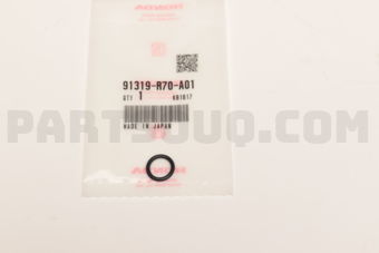 Honda 91319R70A01 O-RING,10.2X1.9