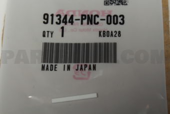 Honda 91344PNC003 SEAL,SLIPPER
