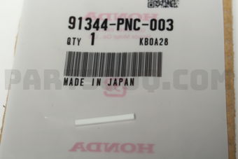 Honda 91344PNC003 SEAL,SLIPPER
