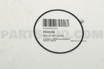 Honda 91349PNCJ01 SEAL,PUMP COVER