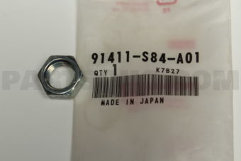 Honda 91411S84A01 NUT,HEX 14MM